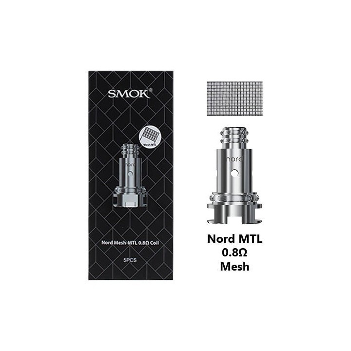 Smok Nord Coil | Smok Smok Coil Ohm Değeri: 1.4 ohm, 0.6 ohm;