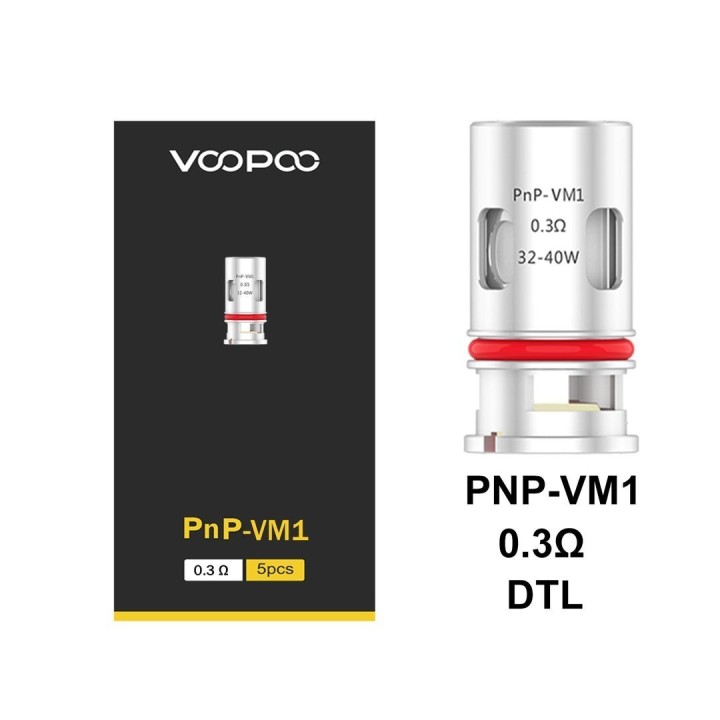 Voopoo PnP TR1 Coil | Voopoo Voopoo Coil Ohm Değeri: 1.2 ohm;