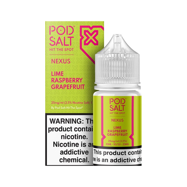 Pod Salt Lime Raspberry Grapefruit Salt Likit | Pod Salt Pod